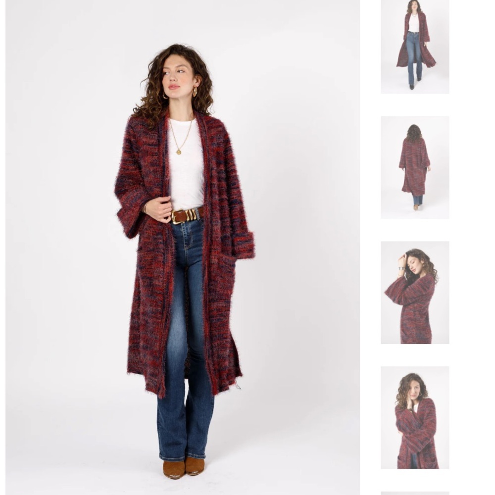 Band of the free knit duster